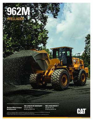Încărcătoare pe roți Caterpillar 962M