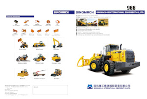 Încărcătoare pe roți Sinomach 966