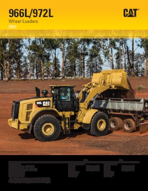 Încărcătoare pe roți Caterpillar 972L