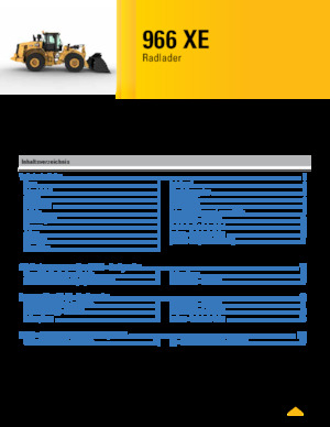 Încărcătoare pe roți Caterpillar 966XE