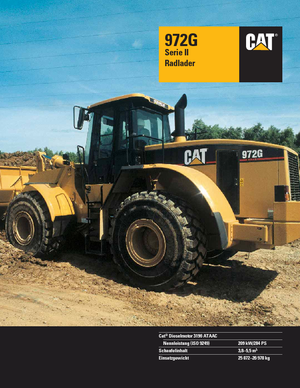 Încărcătoare pe roți Caterpillar 972 G II