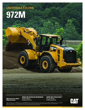 Încărcătoare pe roți Caterpillar 972M