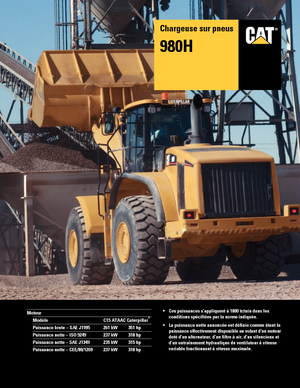 Încărcătoare pe roți Caterpillar 980H