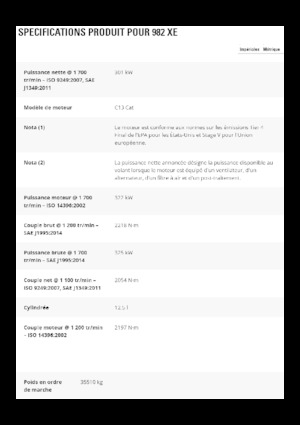 Încărcătoare pe roți Caterpillar 982 XE