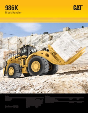 Încărcătoare pe roți Caterpillar 986K
