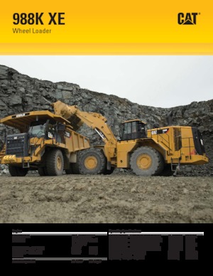 Încărcătoare pe roți Caterpillar 988K XE