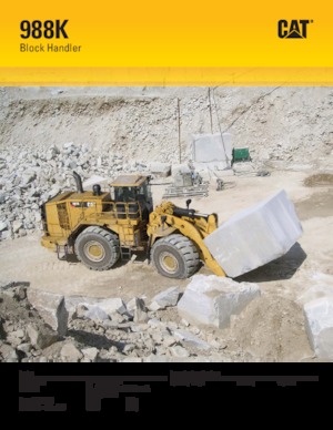 Încărcătoare pe roți Caterpillar 988K