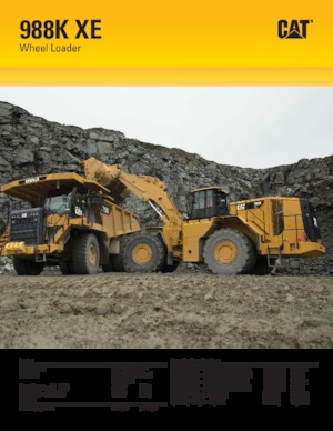 Încărcătoare pe roți Caterpillar 988K XE