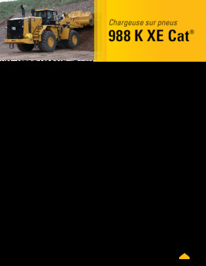 Încărcătoare pe roți Caterpillar 988K XE