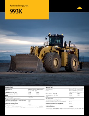Încărcătoare pe roți Caterpillar 993K