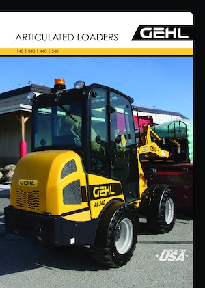 Încărcătoare pe roți Gehl AL140