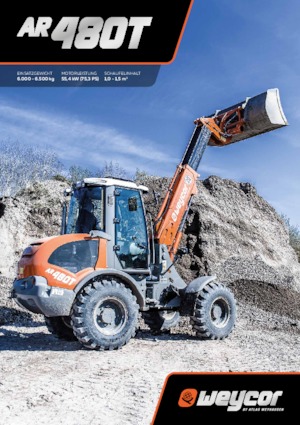 Încărcătoare pe roți weycor AR 480 T