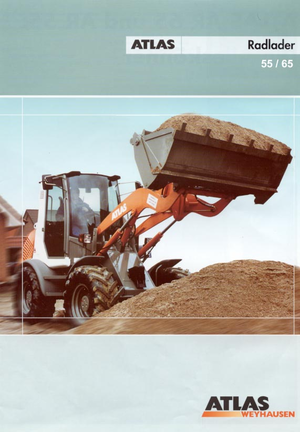 Încărcătoare pe roți Atlas AR 55