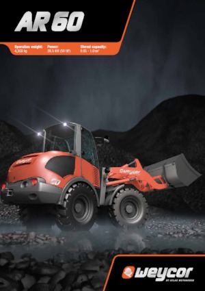 Încărcătoare pe roți Atlas-weycor AR 60