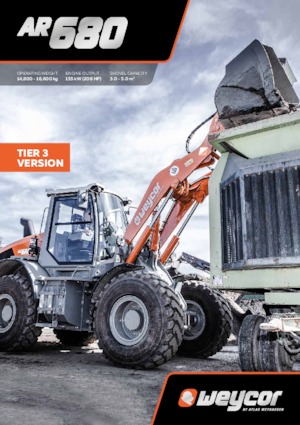 Încărcătoare pe roți weycor AR 680