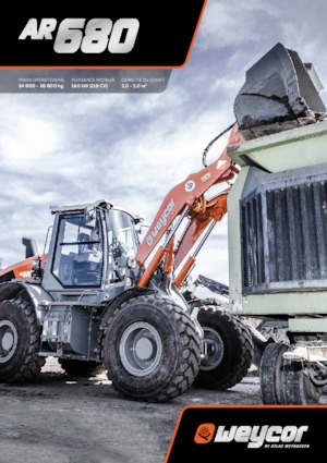 Încărcătoare pe roți weycor AR 680