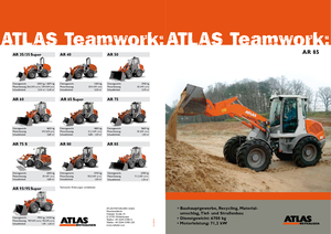 Încărcătoare pe roți Atlas AR 85