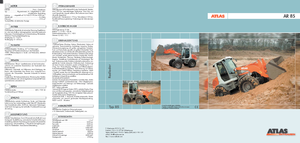 Încărcătoare pe roți Atlas AR 85