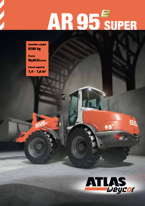 Încărcătoare pe roți Atlas AR 95 E Super
