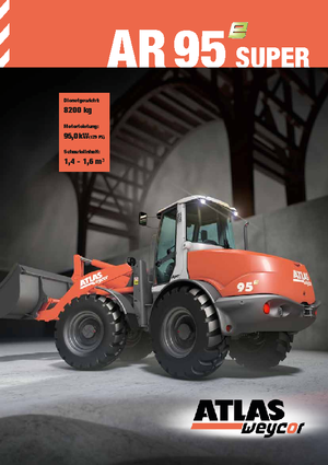 Încărcătoare pe roți Atlas AR 95 E Super