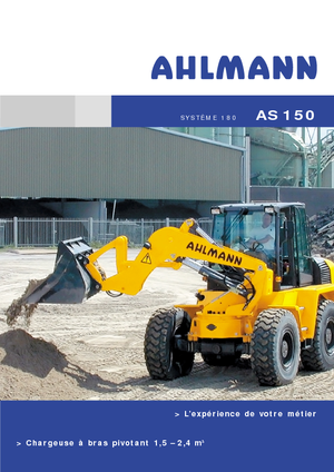 Încărcătoare pe roți Ahlmann AS 150 e