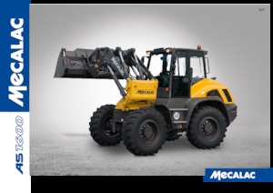 Încărcătoare pe roți Mecalac AS1600