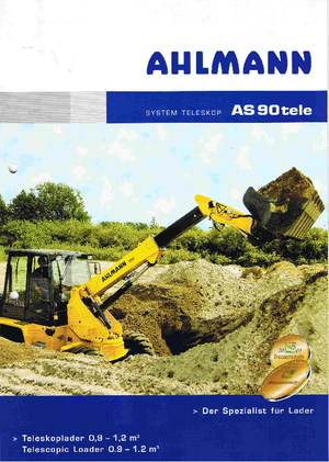 Încărcătoare pe roți Ahlmann AS 90 tele