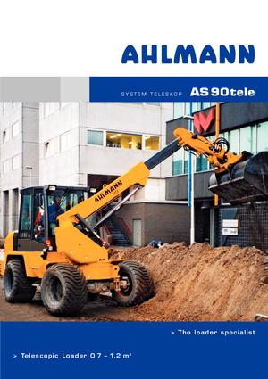 Încărcătoare pe roți Ahlmann AS 90 tele