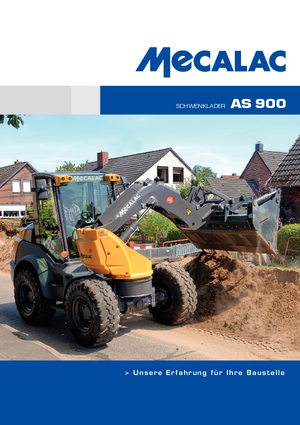 Încărcătoare pe roți Mecalac AS 900