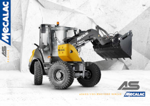 Încărcătoare pe roți Mecalac AS1000