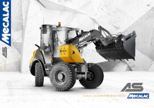 Încărcătoare pe roți Mecalac AS1000