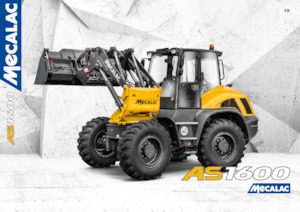 Încărcătoare pe roți Mecalac AS1600
