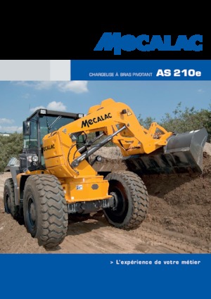 Încărcătoare pe roți Mecalac AS210e