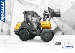 Încărcătoare pe roți Mecalac AS600