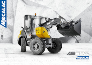 Încărcătoare pe roți Mecalac AS600