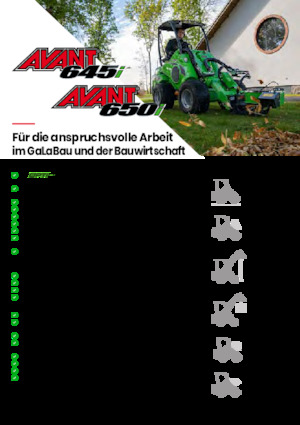 Încărcătoare pe roți Avant Tecno Avant 650