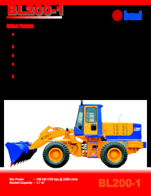 Încărcătoare pe roți Beml BL200-1