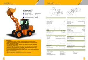 Încărcătoare pe roți Lonking CDM818D