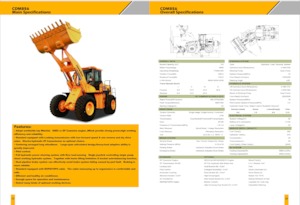 Încărcătoare pe roți Lonking CDM856