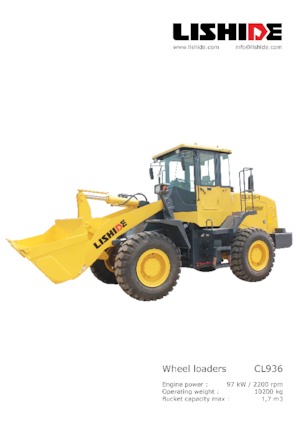 Încărcătoare pe roți Lishide CL936-3