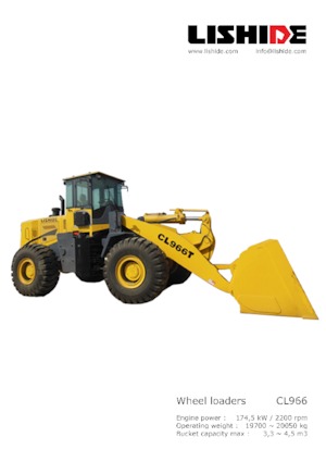 Încărcătoare pe roți Lishide CL966