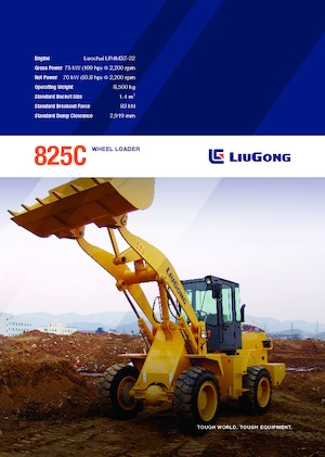 Încărcătoare pe roți Liugong 825C