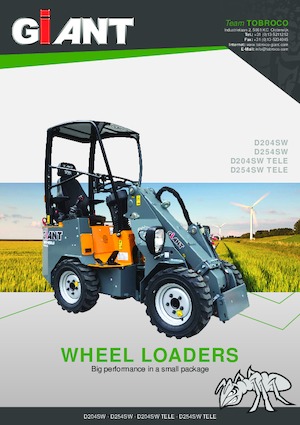 Încărcătoare pe roți Giant D 254 SW