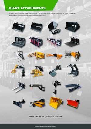 Încărcătoare pe roți Giant D 337 T