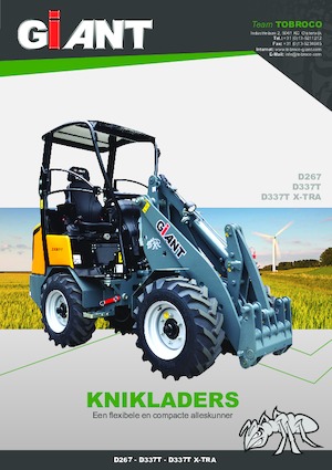 Încărcătoare pe roți Giant D 337 T