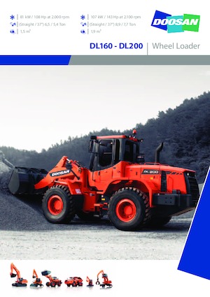 Încărcătoare pe roți Doosan DL 160