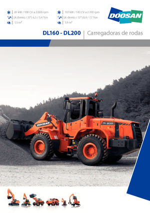 Încărcătoare pe roți Doosan DL 200