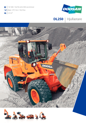 Încărcătoare pe roți Doosan DL 250
