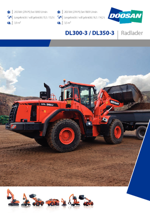 Încărcătoare pe roți Doosan DL350-3