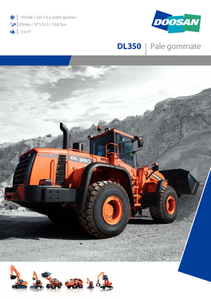 Încărcătoare pe roți Doosan DL 350